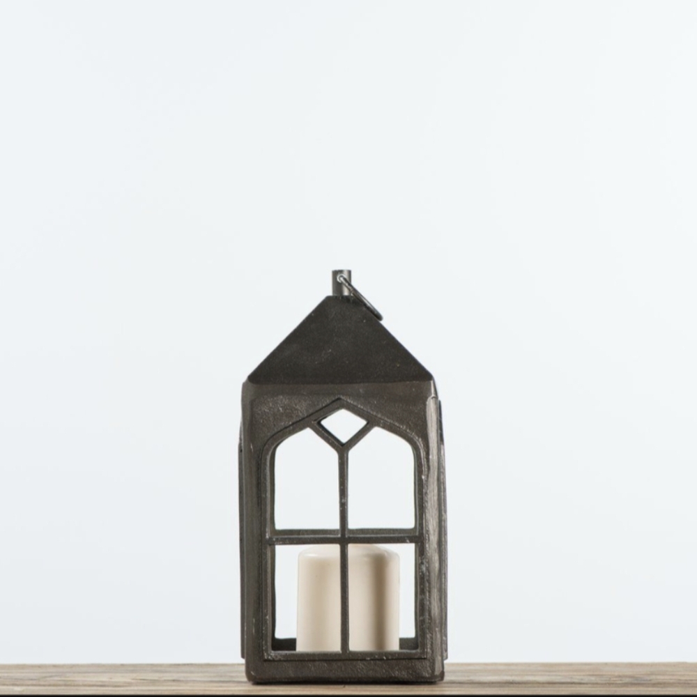 Magnolia Home Lantern with Arched Windows